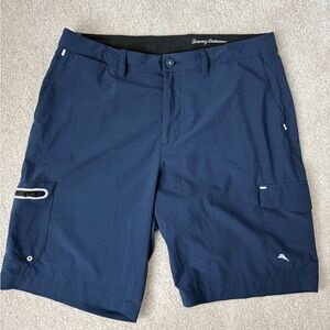Tommy Bahama Men's Deep Blue Unlined Swim Shorts